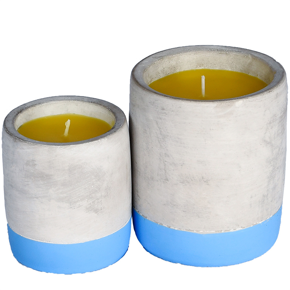 Cement candle